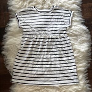BNWT Gap Striped Kids Dress in Navy and White